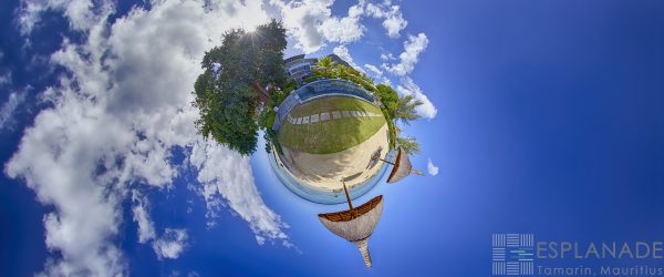 Esplanade Beachfront Luxury Aparments at day, Horizon Holidays, Mauritius